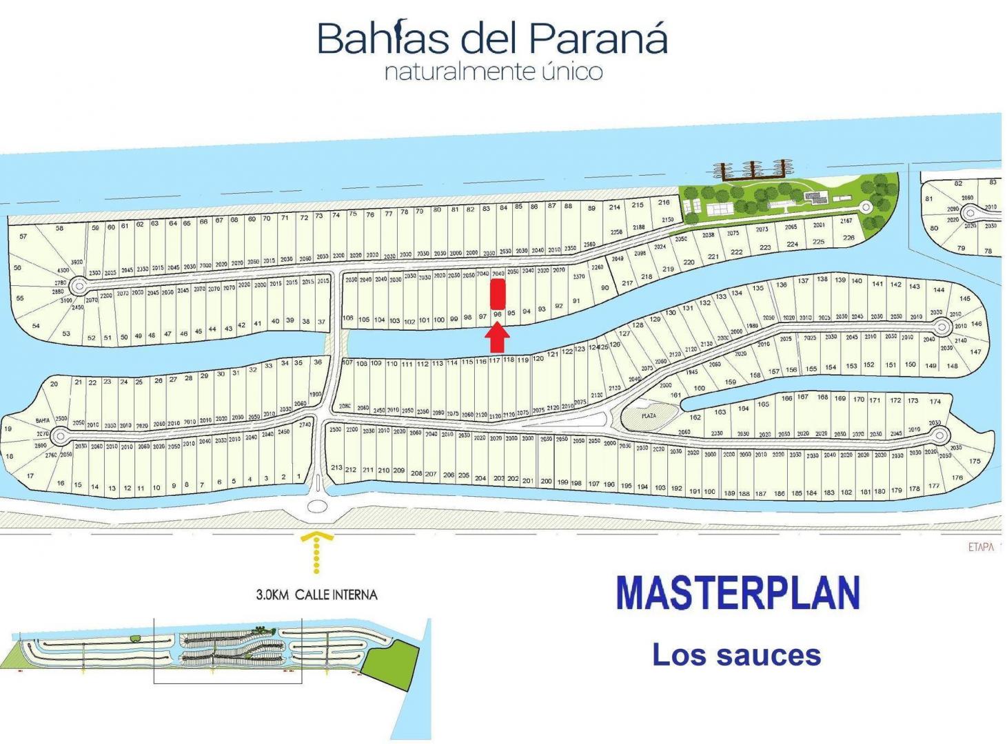 Foto de VENTA LOTE EN BAHÍAS DEL PARANÁ - CHACRA 2040 M2, imagen 2