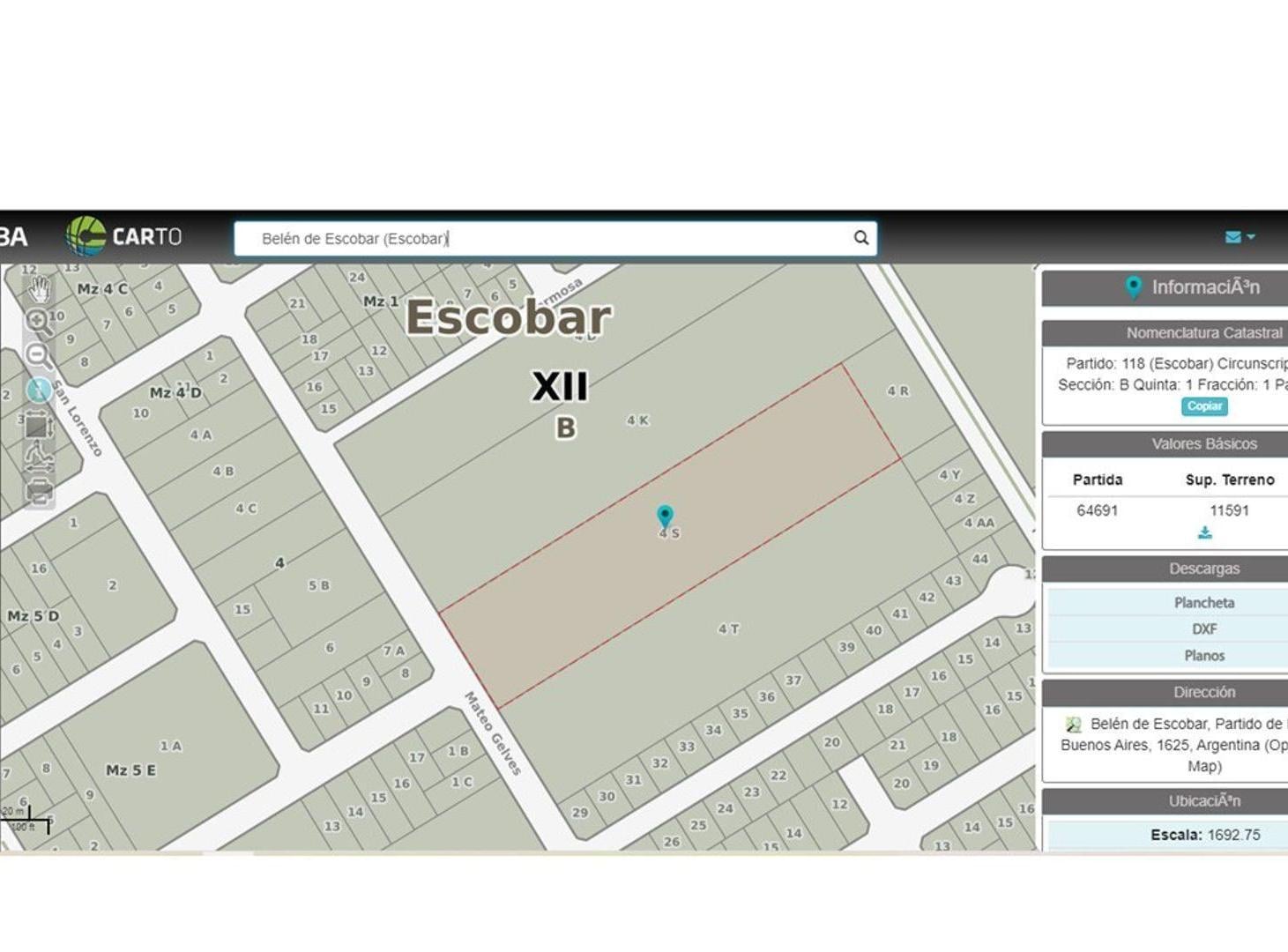 Foto de VENTA Terreno Escobar 11500m2 sobre asfalto, imagen 4