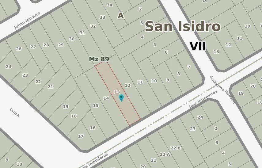 Foto de LOTE EN VENTA de 555 M2 en BECCAR SAN ISIDRO, imagen 3