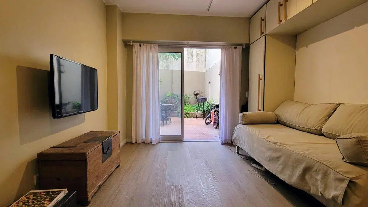 VENTA MONOAMBIENTE A NUEVO CON PATIO  PALERMO. 3