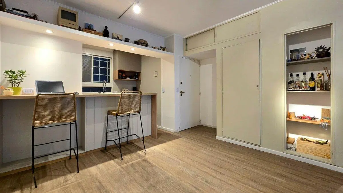 VENTA MONOAMBIENTE A NUEVO CON PATIO  PALERMO. 5