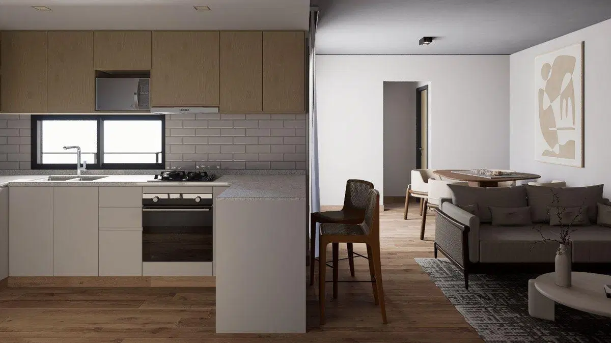 VENTA DPTO 2 AMB DE POZO -47 MTROS - DIC 2027 3