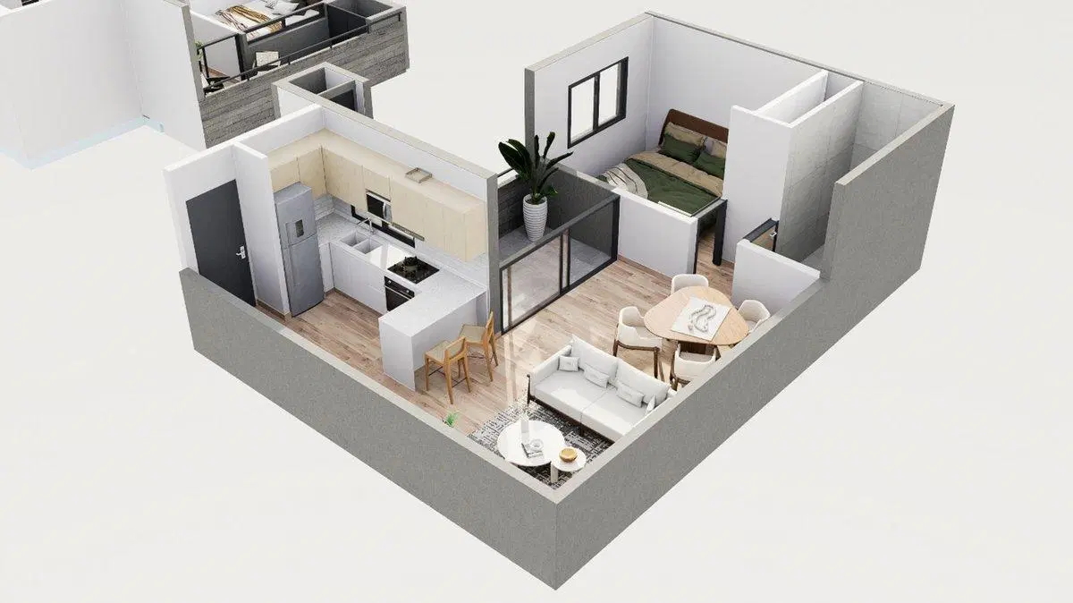 VENTA DPTO 2 AMB DE POZO -47 MTROS - DIC 2027 4