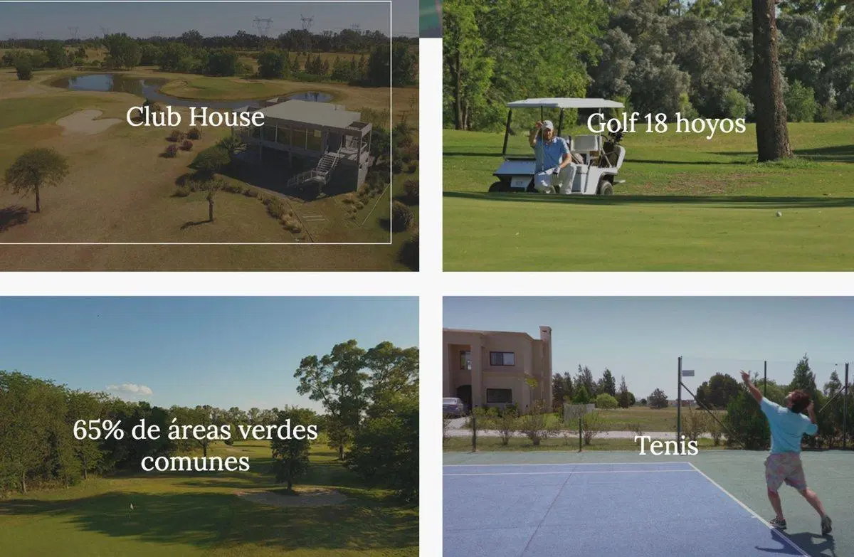 VENTA LOTE INTERNO AL GOLF PILAR - 1417 M2 4