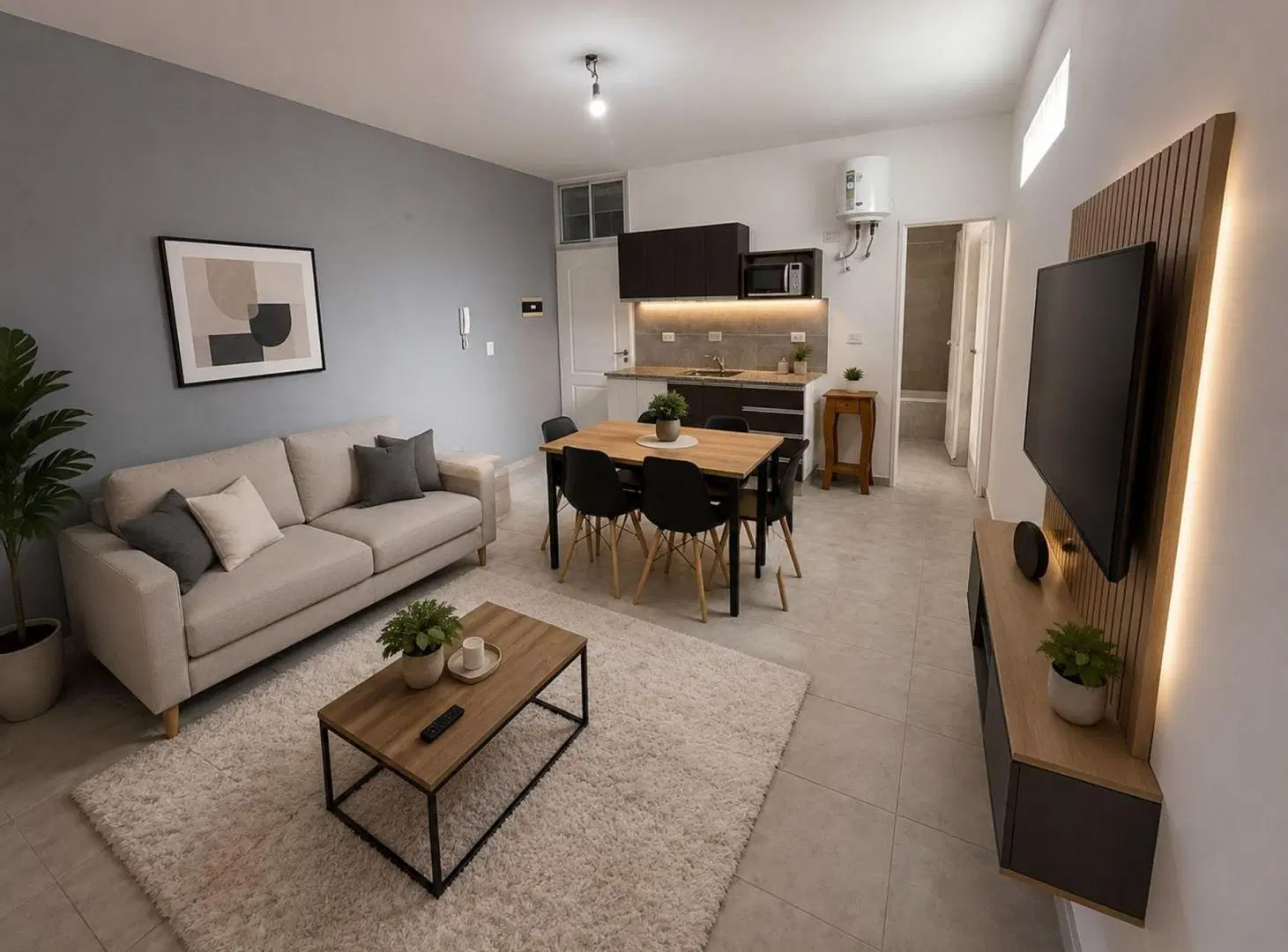 VENTA DPTO 2 AMB CON BALCON CENTRO CASEROS 8