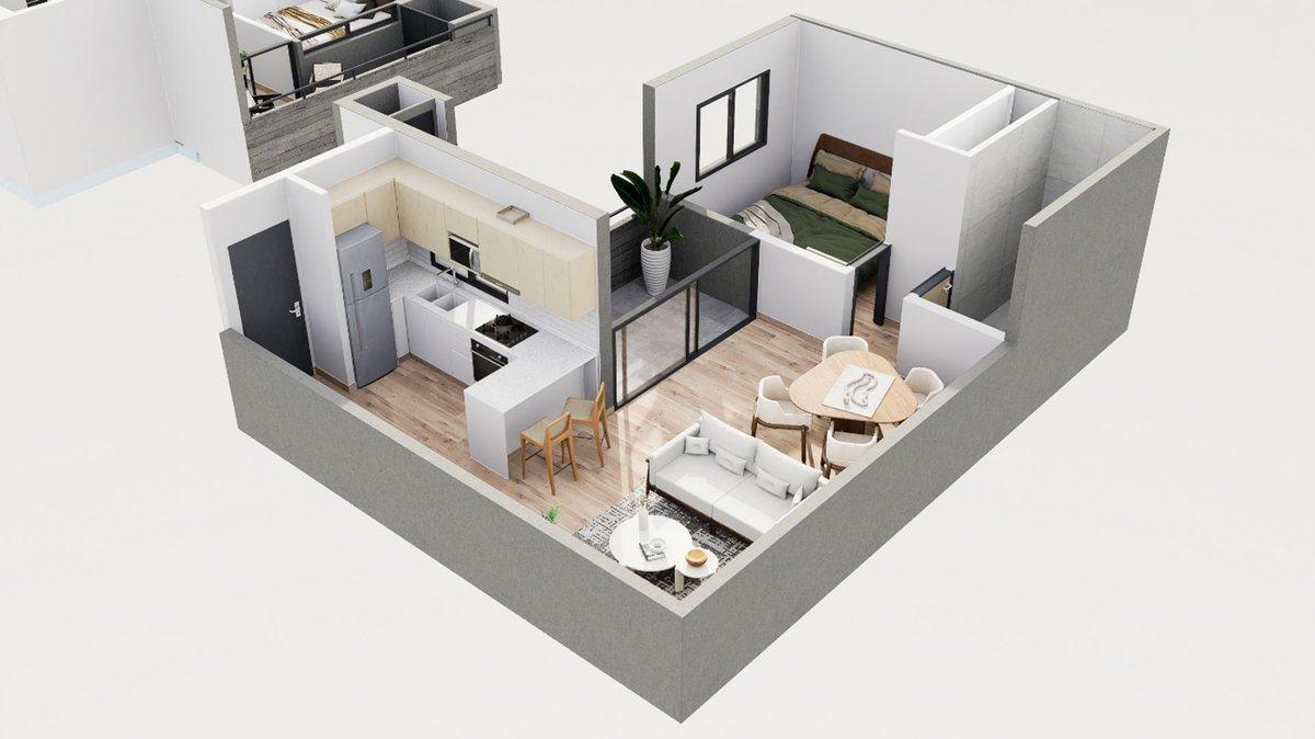 Foto de VENTA DPTO 2 AMB DE POZO -47 MTROS - DIC 2027, imagen 5