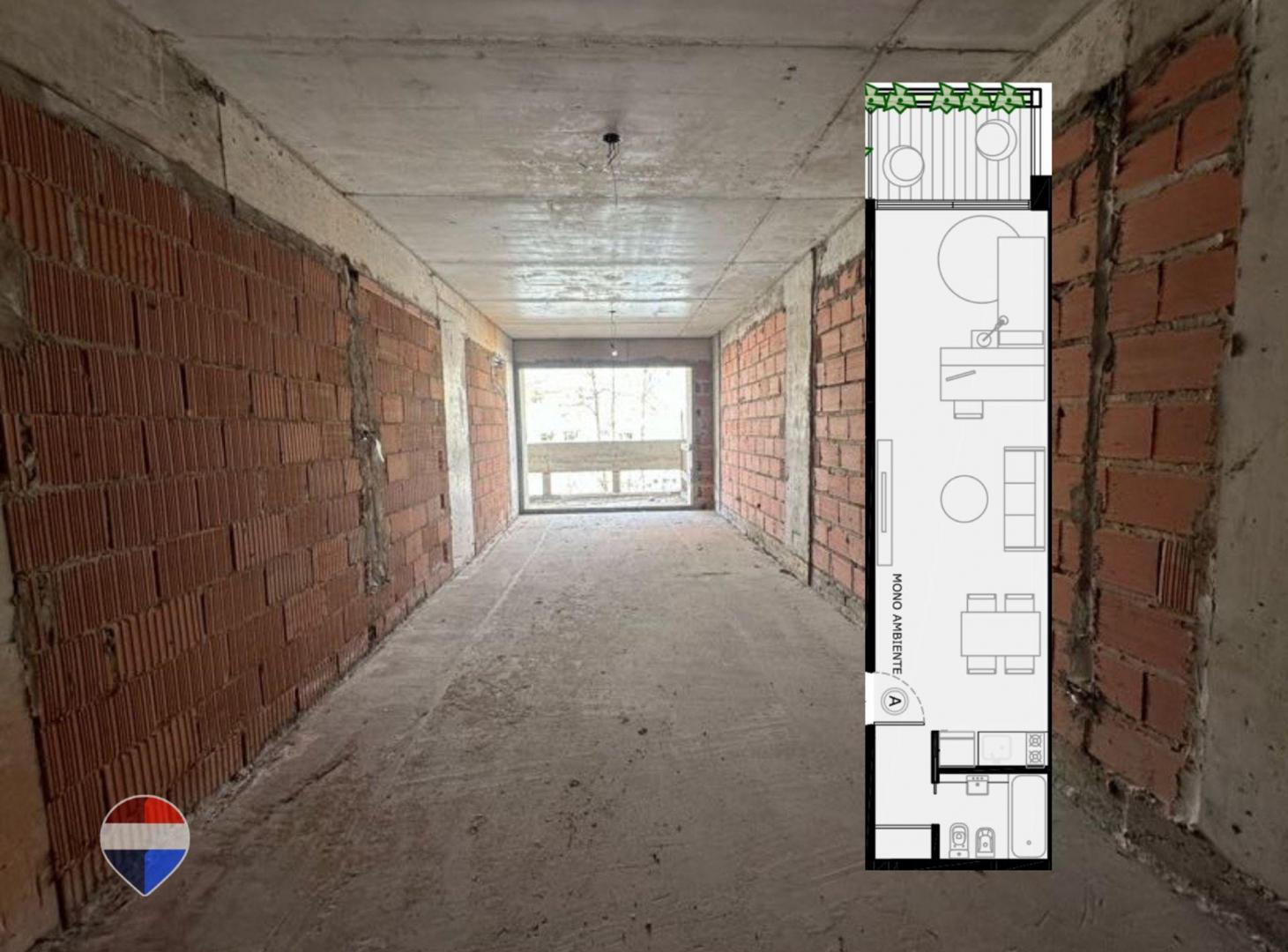 Foto de A ESTRENAR MON0 DE 41 M² C/BALCÓN - V. DEL PARQUE, imagen 1