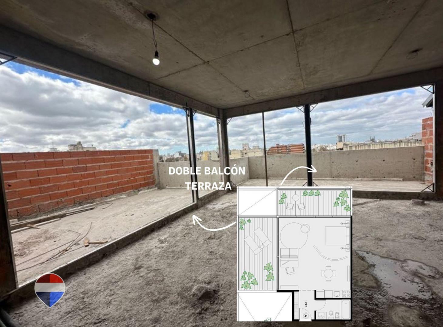 Foto de A ESTRENAR MONO DIVISIBLE CON 28 M² DE B/TERRAZA, imagen 3