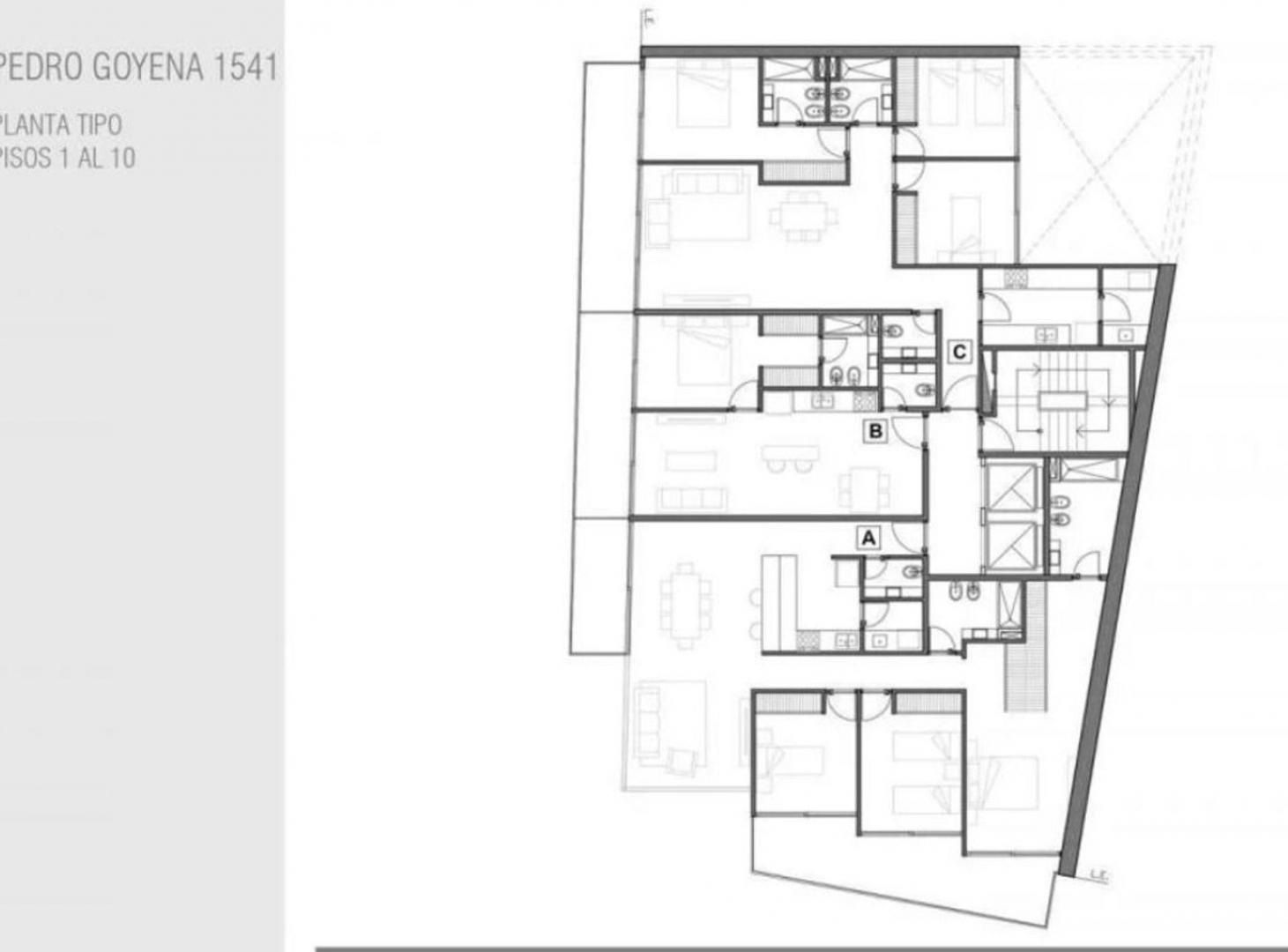 Foto de DPTO 2 AMB PEDRO GOYENA BALCON FULL AMENITIES, imagen 2