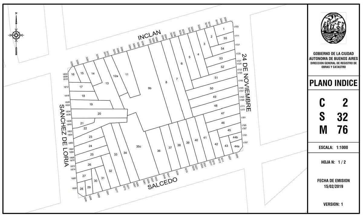 Foto de VENTA LOTE 8,60x23 PARQUE PATRICIOS, imagen 2