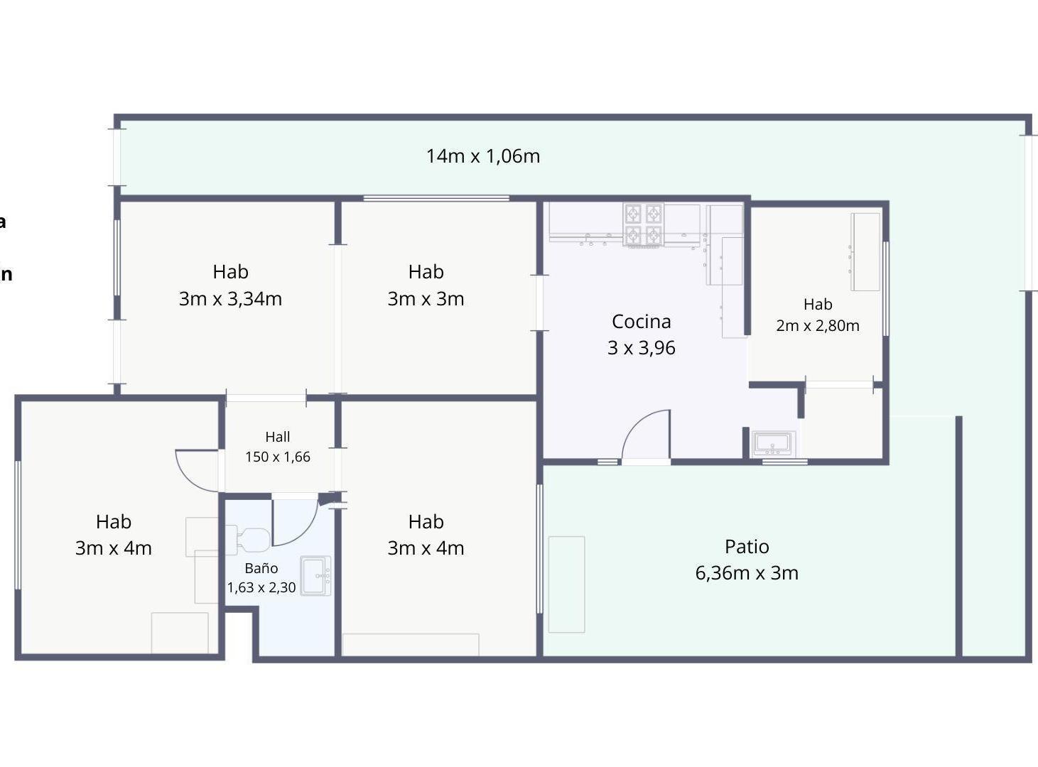 Foto de CASA 4 AMB EN VENTA + GALPÓN EN JOSÉ INGENIEROS, imagen 4
