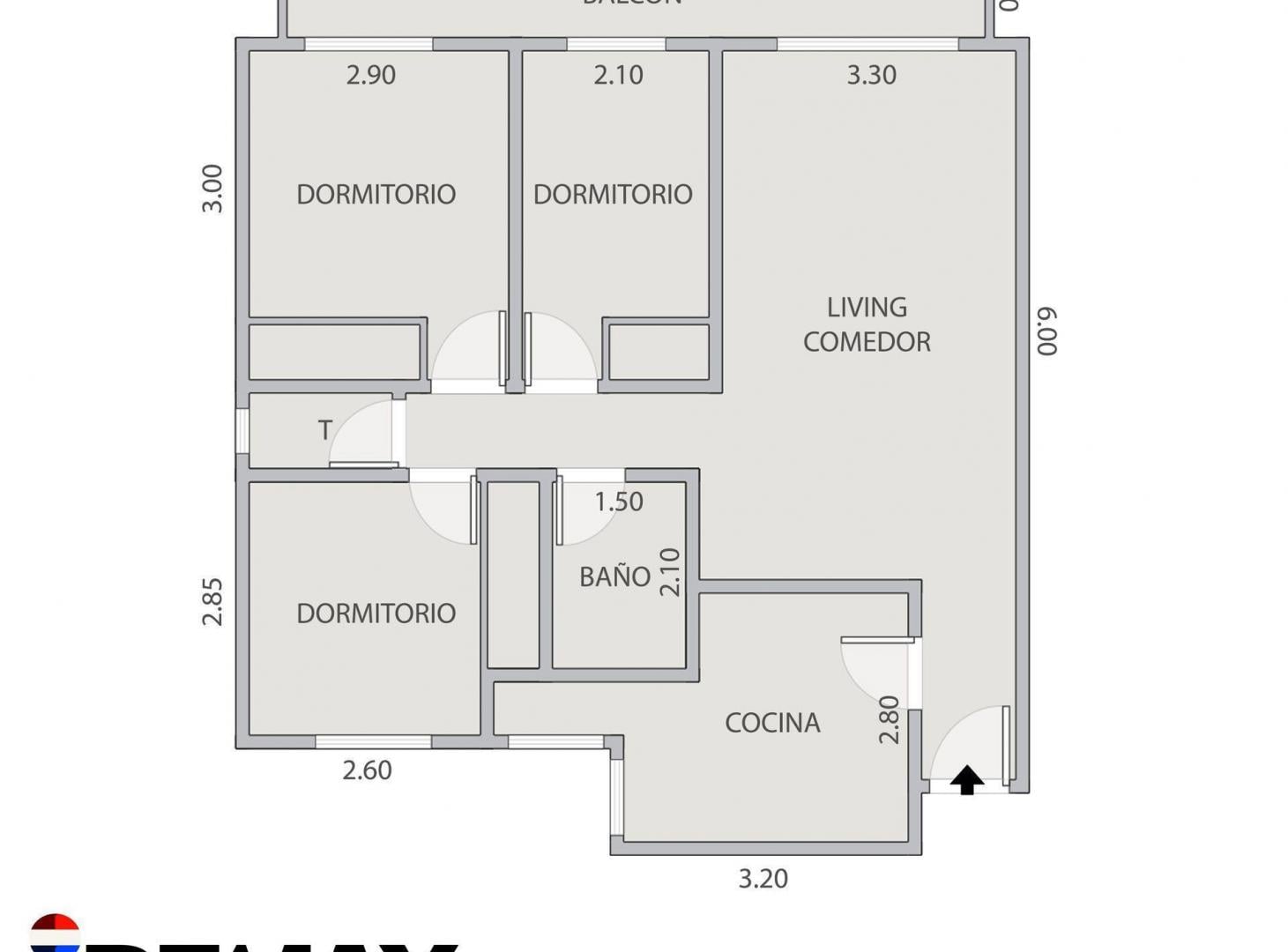 Foto de Departamento 4 ambientes Balcón Baúl APTO CREDITO, imagen 5