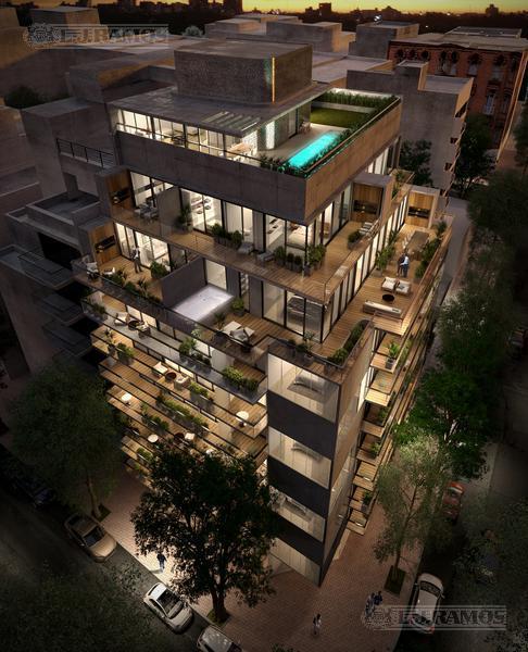 Venta Departamento 3 ambientes con parrilla en Palermo