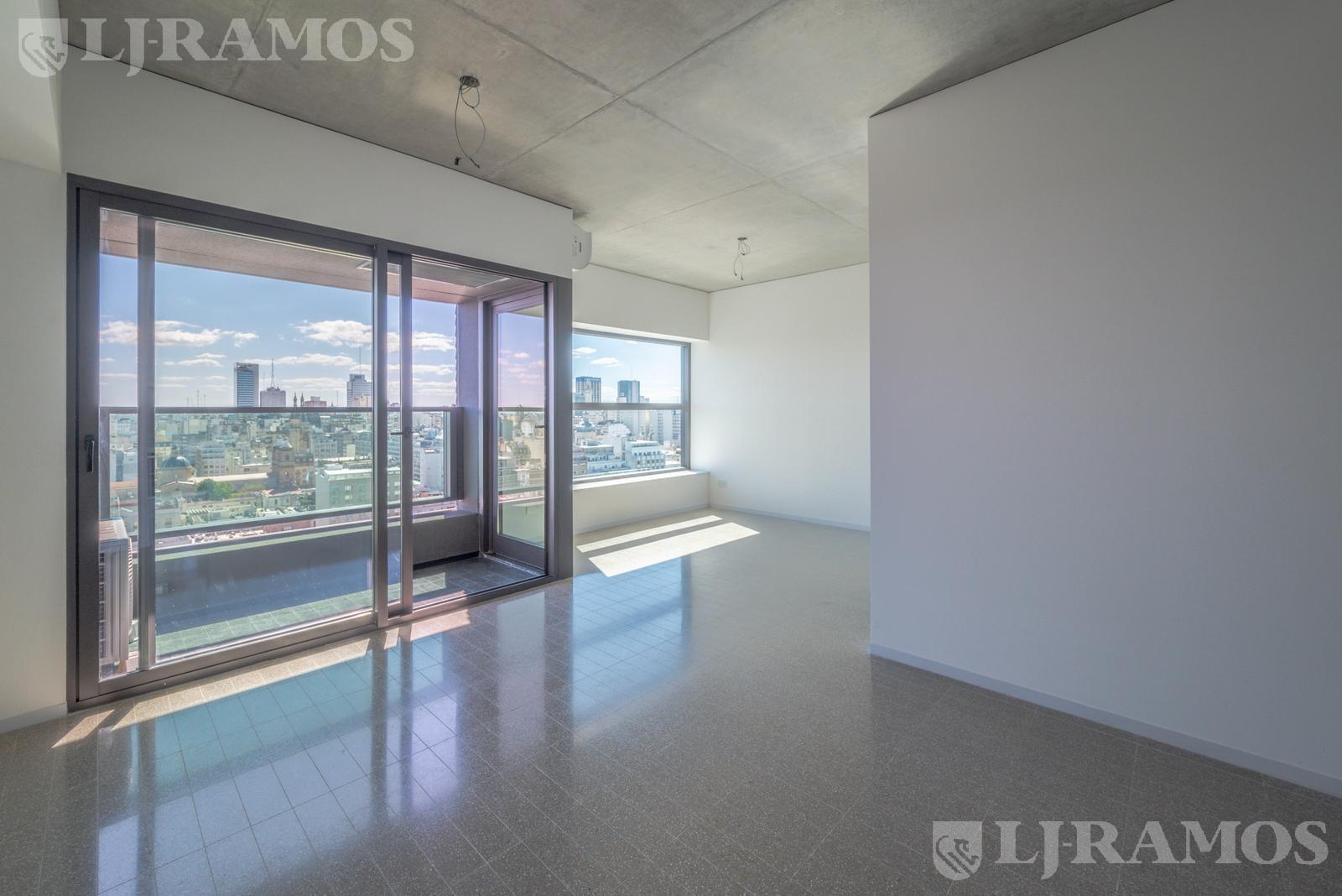 1 ambiente Torre Huergo - piso alto - muy luminoso