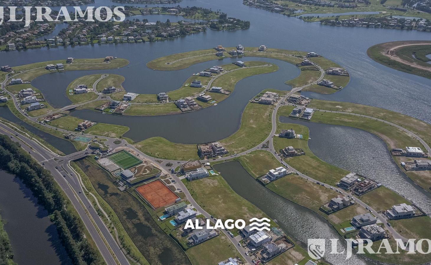 Lote en venta en Los puentes al agua con orientación NE