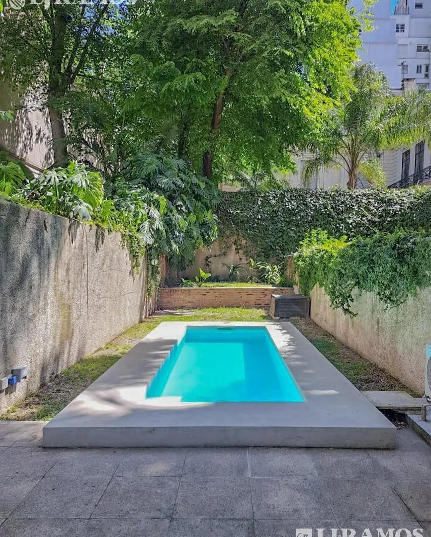 QUINTANA Y MONTEVIDEO - LOFT EN PB CON PILETA Y JARDIN - PULMON VERDE 1