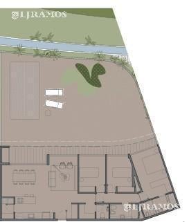 Departamento en venta en PB con jardin propio de 4 ambientes en  Puertos del Lago