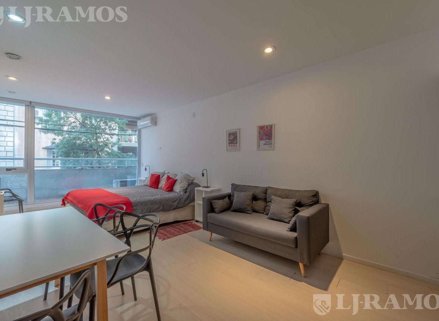 MONOAMBIENTE APTO PROFESIONAL O VIVIENDA CON COCHERA Y AMENITIES EN RECOLETA