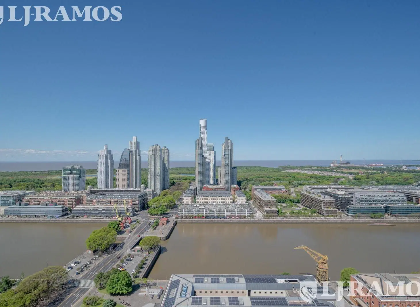 Venta 2 amb. a estrenar - Torre Huergo - vista al río y a la ciudad 5