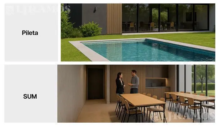 Townhouse de dos dormitorios en venta con jardin y parrilla 5