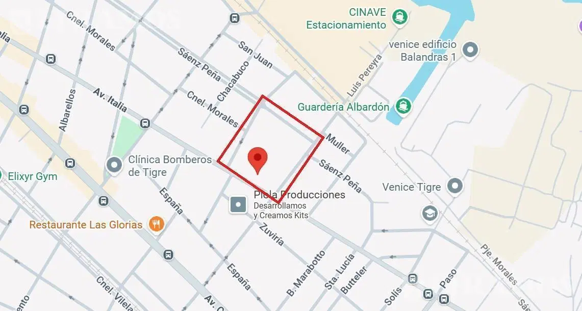 Lote de 660 m2 en venta en el Centro de Tigre. 1