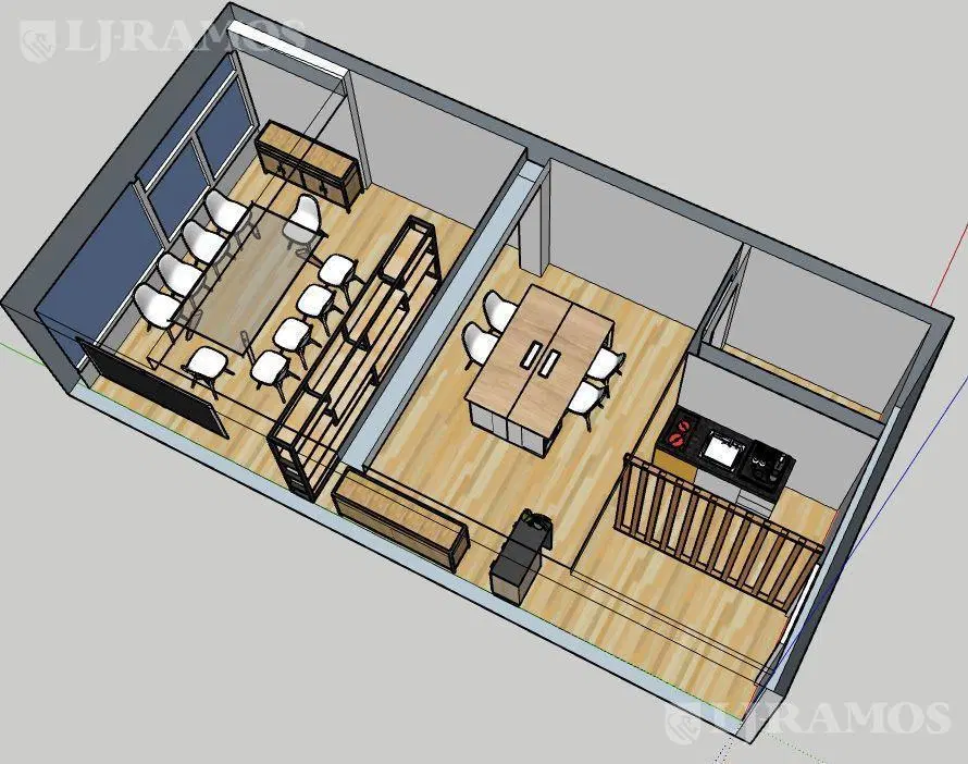 APTO PROFESIONAL - MONOAMBIENTE DE 50 M2 EN ALQUILER EN DELTA CENTER. 8