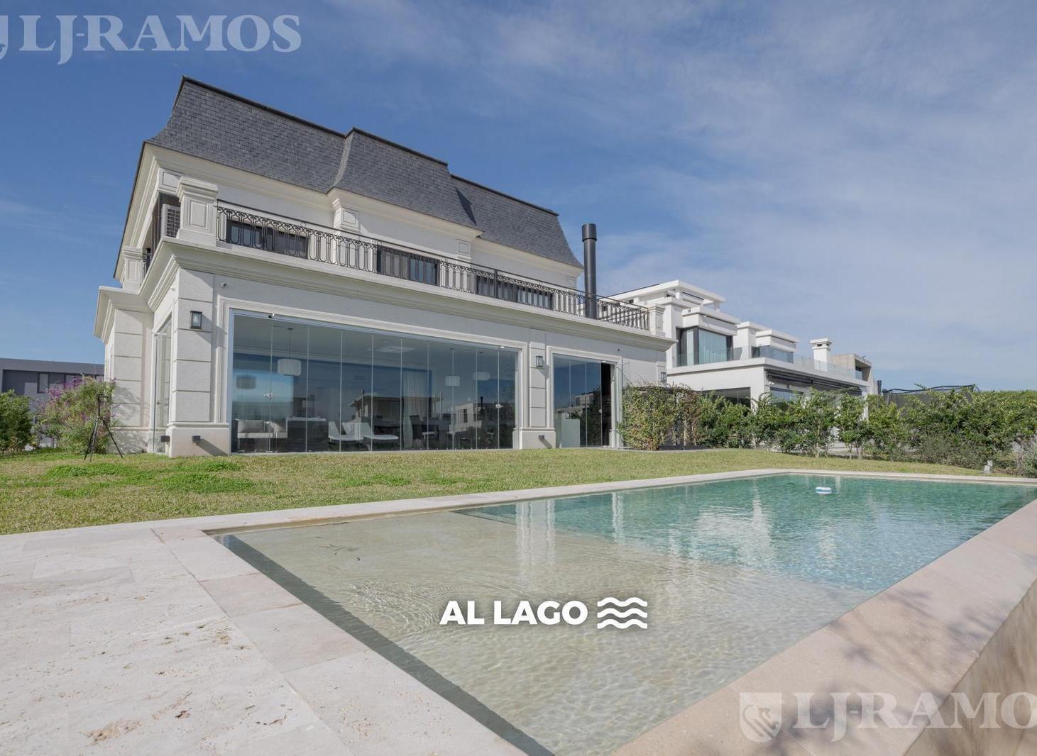 VENTA. Al agua. Excelente casa con 4 dormitorios . Nueva. En Virazón - Nordelta.
