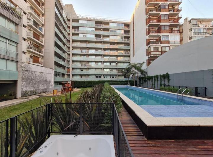 Alquiler monoambiente dividido amoblado con amenities en Belgrano R.! 3
