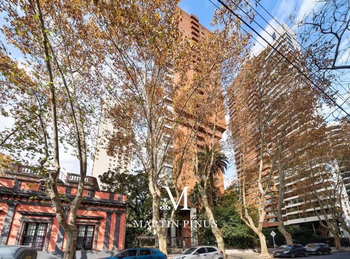 Piso venta en Barrancas de Belgrano, 6 ambiente, vista al rio,  3 cocheras, amenities 5