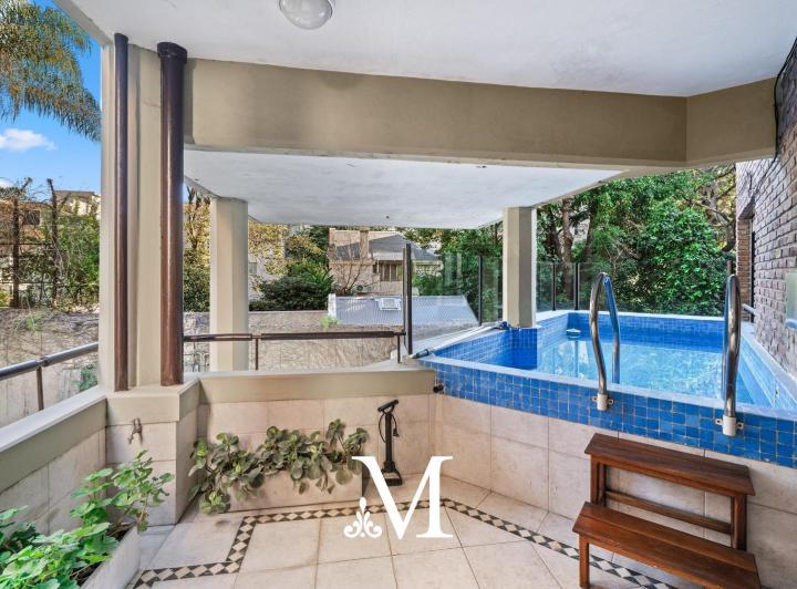 Piso edif categoria, Belgrano embajadas, 7 amb, 2 coch, 24hs seg, pileta propia, sauna 3
