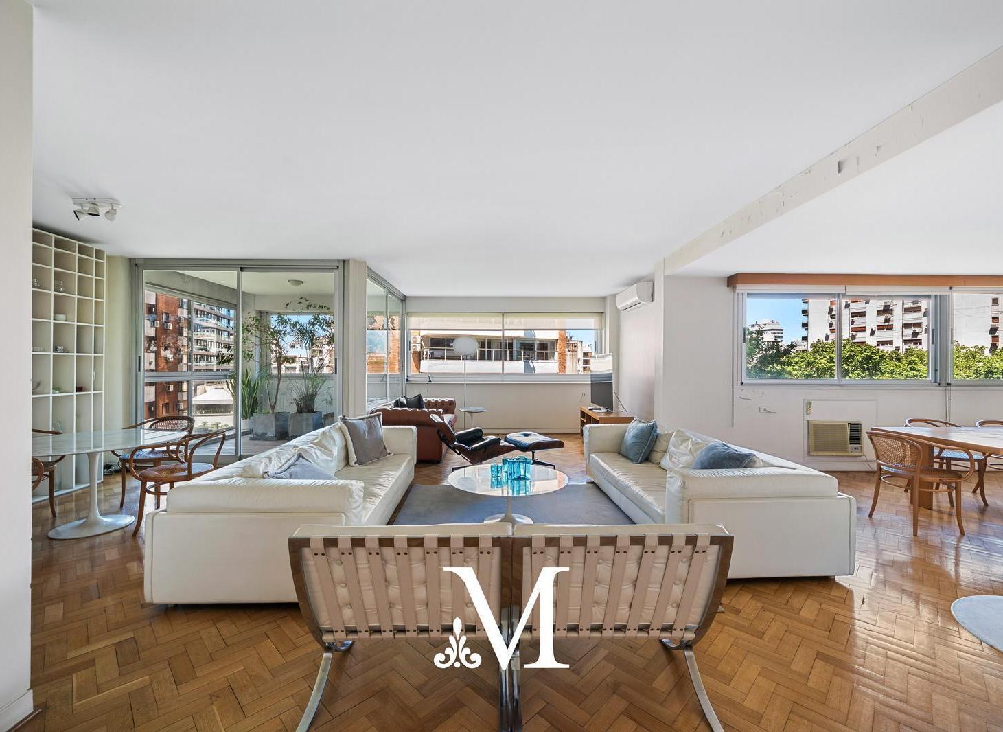 Exclusivo piso en torre Teodoro Garcia y Villanueva. IMPECABLE ! 4 amb. cochera seguridad 24hs