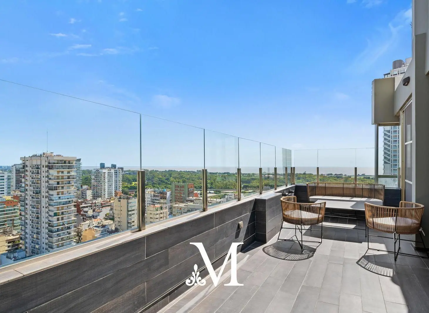 Venta Departameto Torre Penthouse, 5 Aambientes Vista al Rio, 3 Coch, Full Amenities , Las Cañitas 1