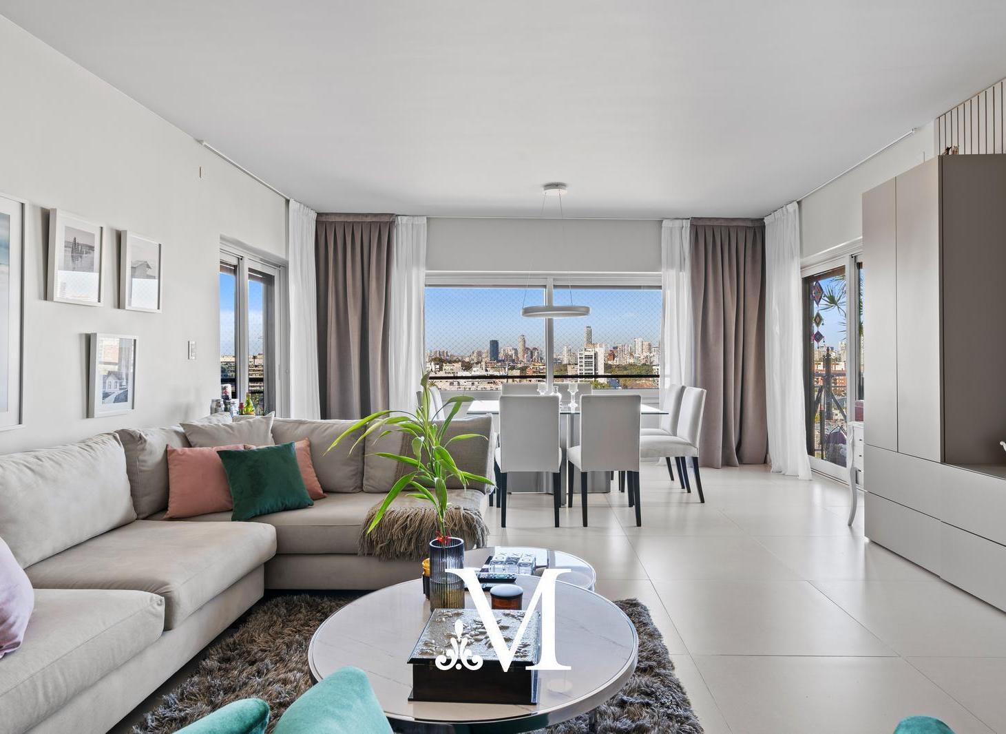 VENTA - TORRE - 138 M2 - 4 AMBIENTES CON DEPENDENCIA - VISTA AL RIO - 2 COCHERAS - SEGURIDAD 24 HS
