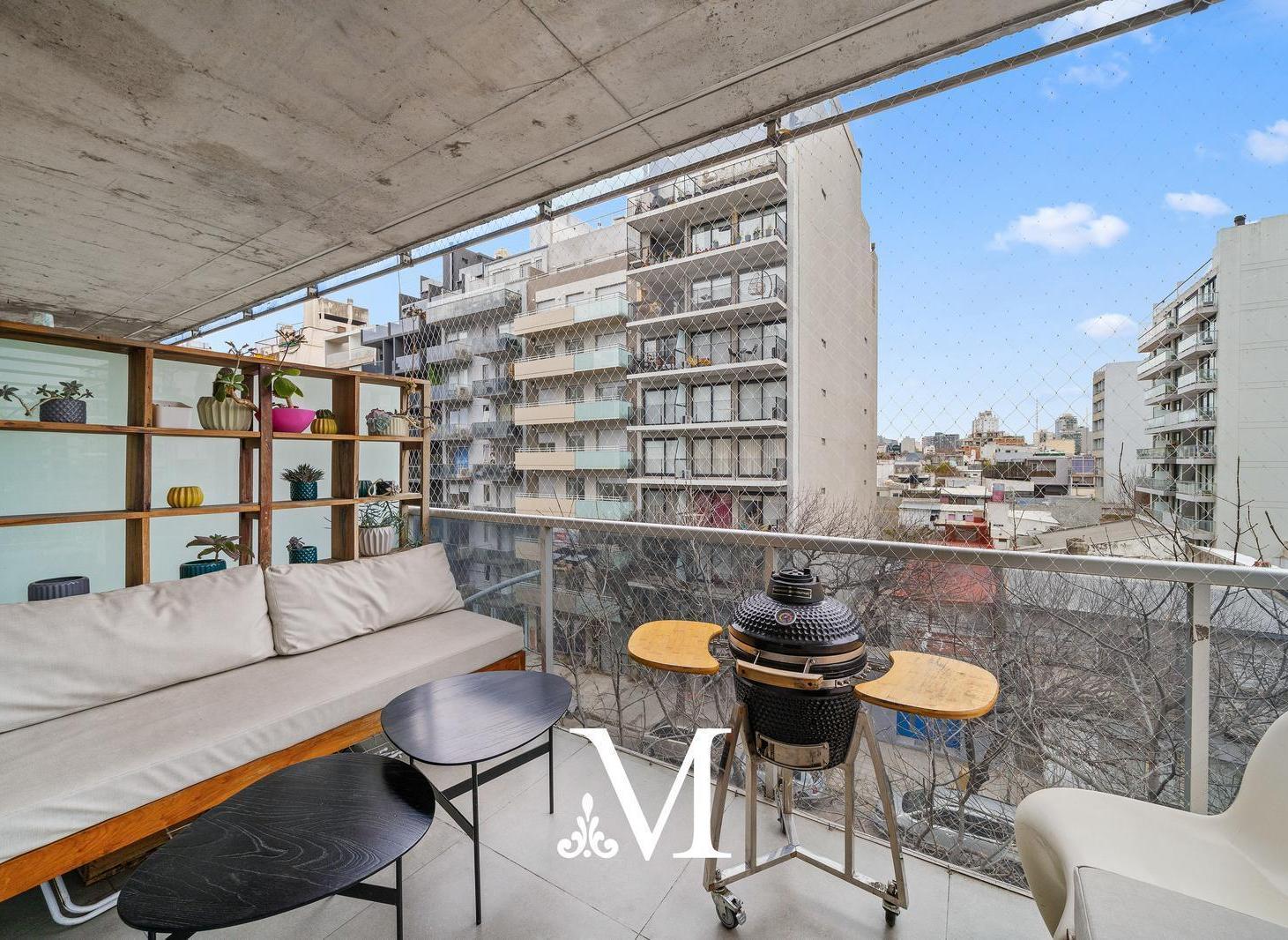 Departamento en venta 3 ambientes, muy luminoso. Palermo Hollywood. Amenities. Seguridad 24 hs