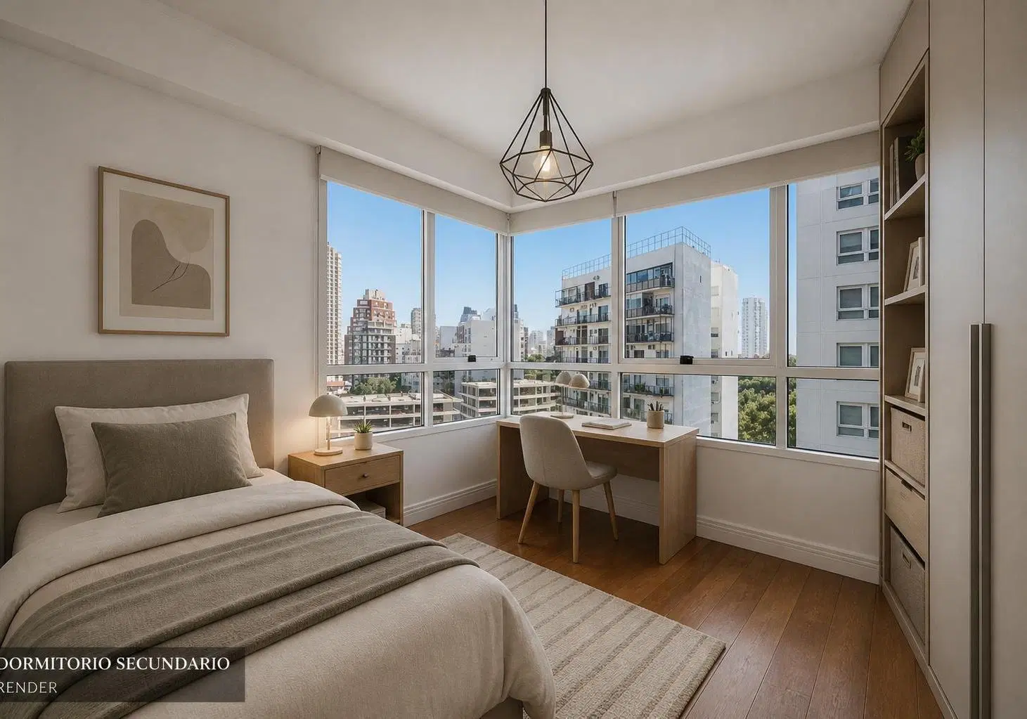 4 ambientes en Torre Palermo View con vista .Full Amenities. Seg.24hs.cochera 4