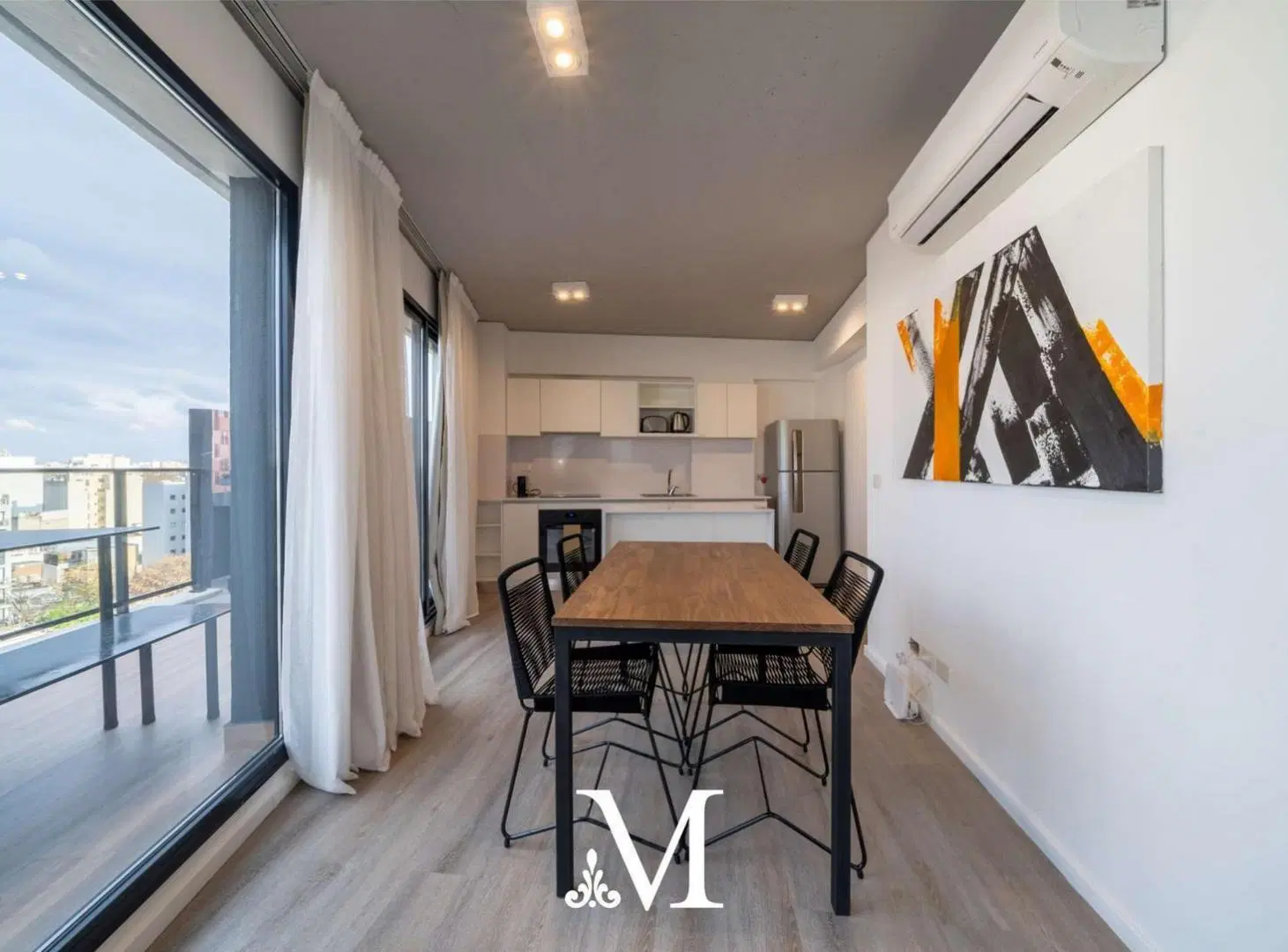 Piso Atrium Palermo Hollywood. 3 Ambientes. Balcón aterrazado. Renta garantizada (opcional) 2