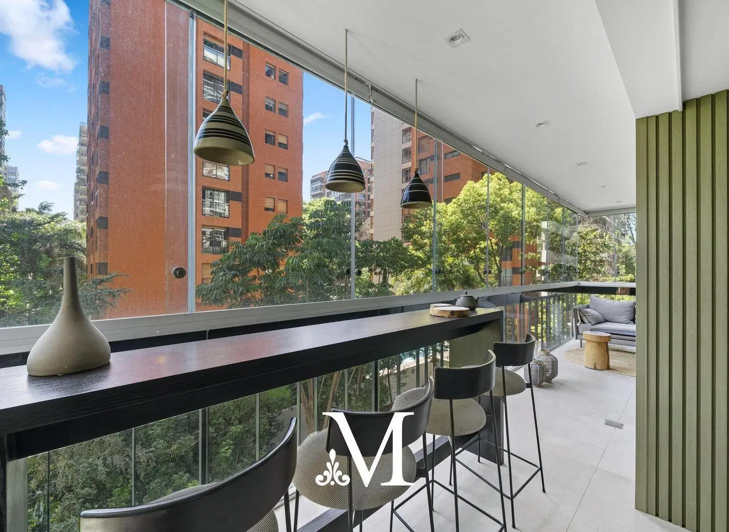 VENTA DEPARTAMENTO BELGRANO 5 AMB RECICLADO TORRE SEG 24h, GYM, 1000m2 PARQUIZADO.VISTA VERDE.2 COCH 3