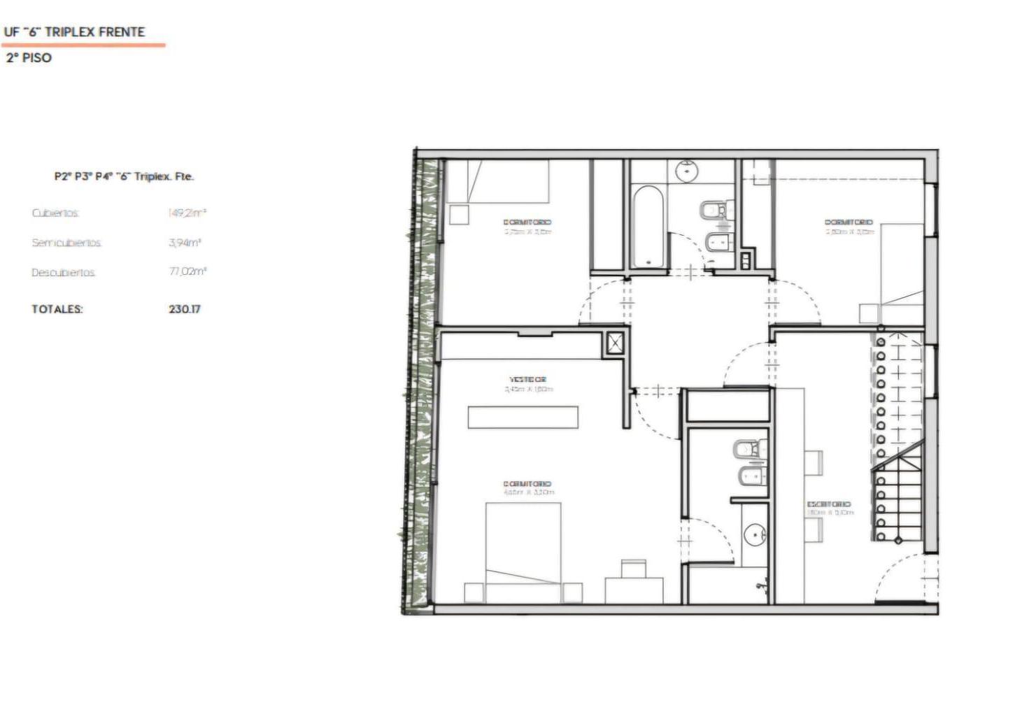 Venta penthouse 4 Amb, Terraza propia con pileta y parrilla