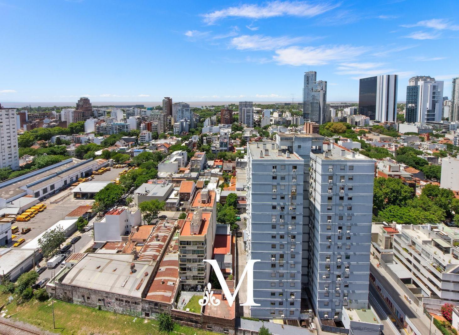 Penthouse con jardin en torre, vista al rio, 3 dorm, 3coch amenities, seg 24 hs