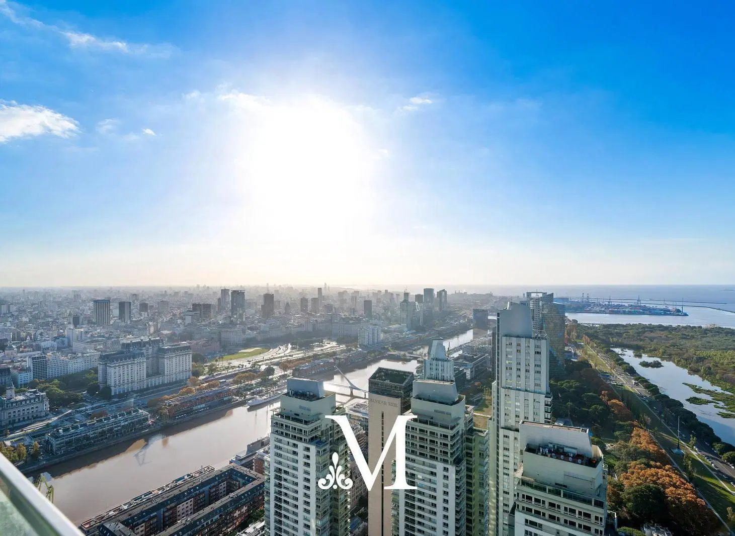 Torre Alvear departamento de 4 ambientes con dependencia en Puerto Madero con balcon piso alto 4