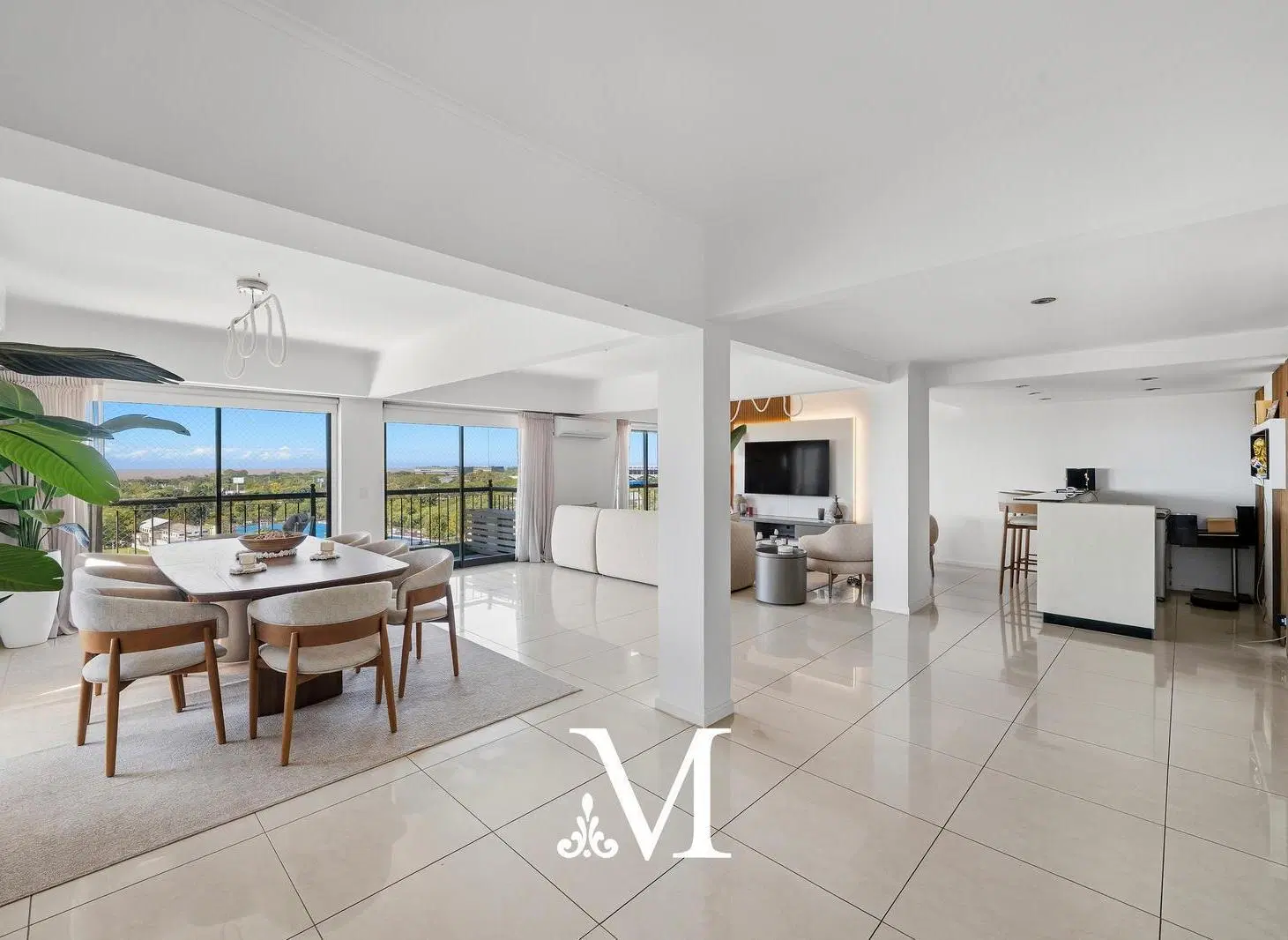 Venta departamento 5 amb. Torre Brunetta piso alto vista al rio - 2 cocheras - amenities - seg.24 h 5