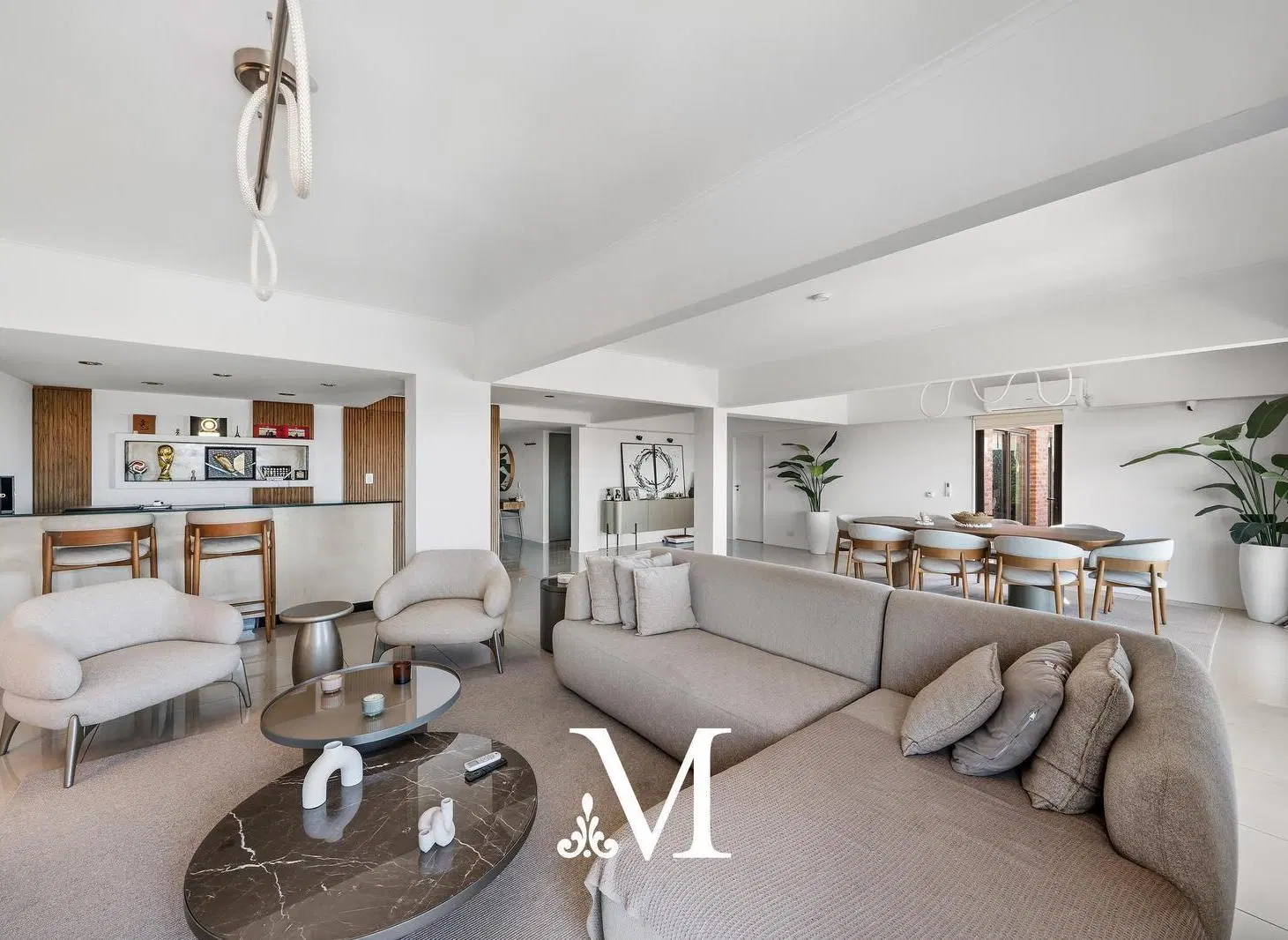 Venta departamento 5 amb. Torre Brunetta piso alto vista al rio - 2 cocheras - amenities - seg.24 h 3