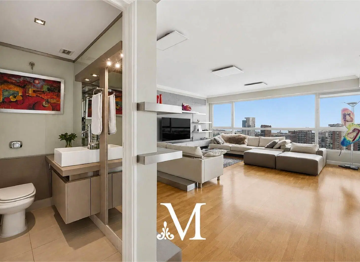 Exclusivo 3 ambientes en Palermo Chico de 150 m² con vistas panorámicas 4