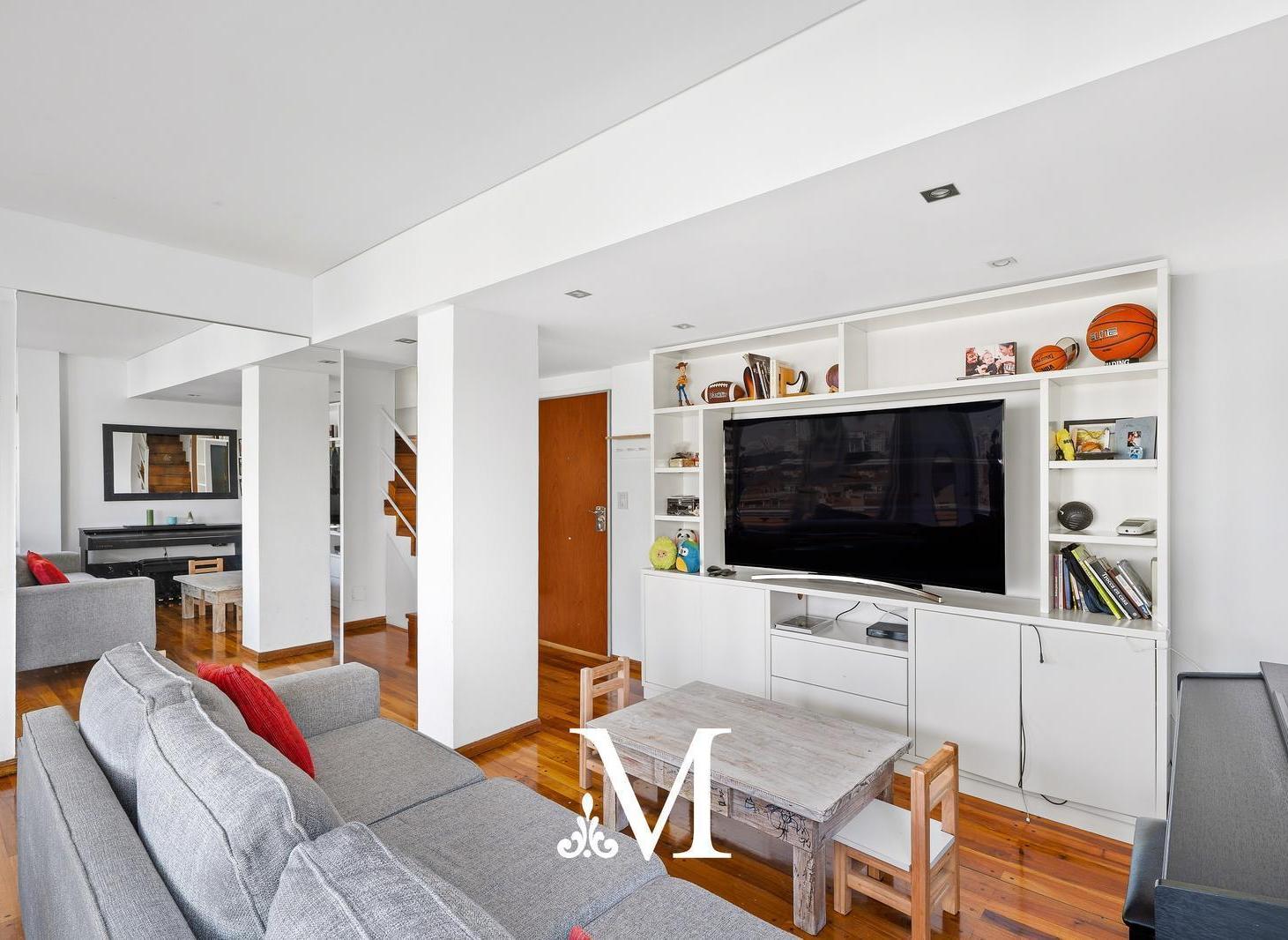 Triplex pura luz, vista abierta al polo - terraza y parrilla propias- 4 amb c/coch. Las Cañitas