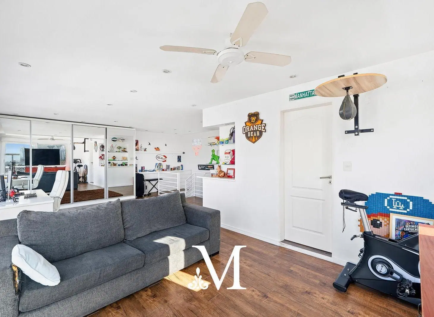 Triplex pura luz, vista abierta al polo - terraza y parrilla propias- 4 amb c/coch. Las Cañitas 5