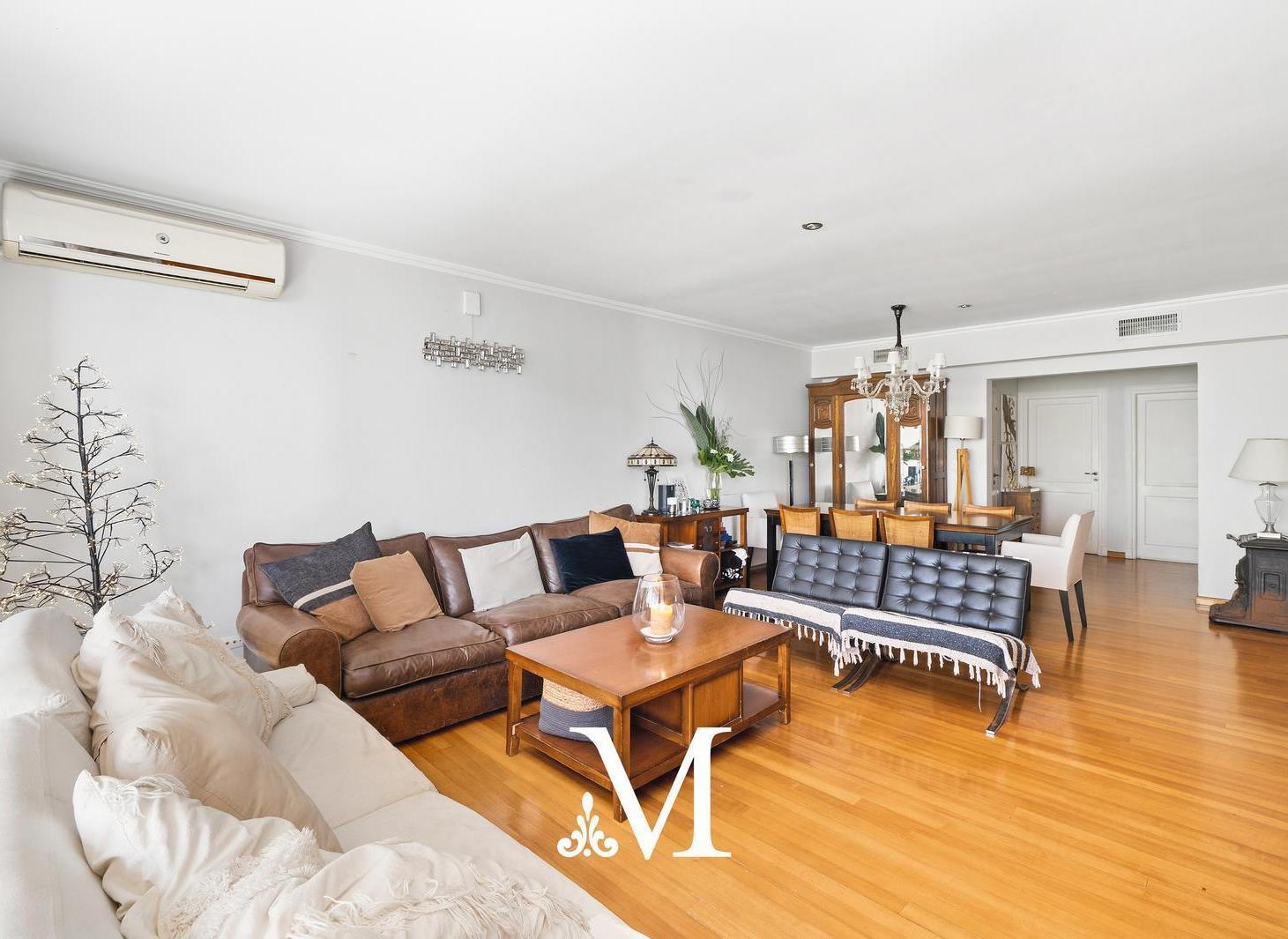 Piso en Palermo Cañitas, 3 dorm, terraza con parrilla, luminoso, 2 cocheras, baulera, amenities