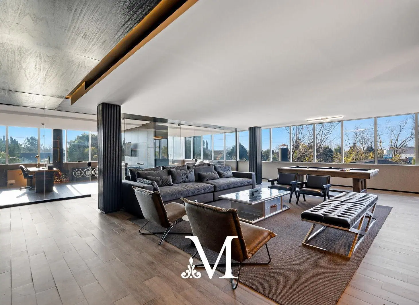 VENTA Oficina Corporativa AAA de Diseño | 171,85 m² | 7 Cocheras | Beccar 1