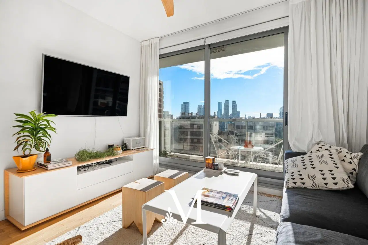 Departamento en Torre Astor Palermo | Exclusivo 3 Ambientes con Vista Abierta y Cochera | Piso Alto. 3