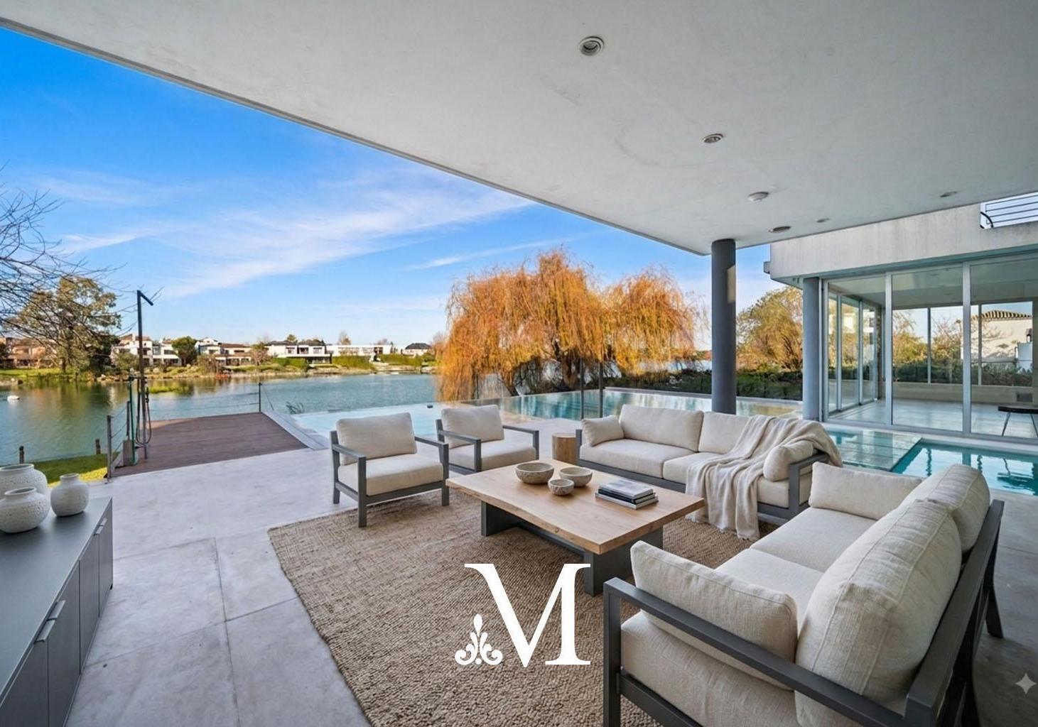 Foto de Casa en exclusivo barrio privado Santa Barbara Lote con salida a laguna, imagen 2