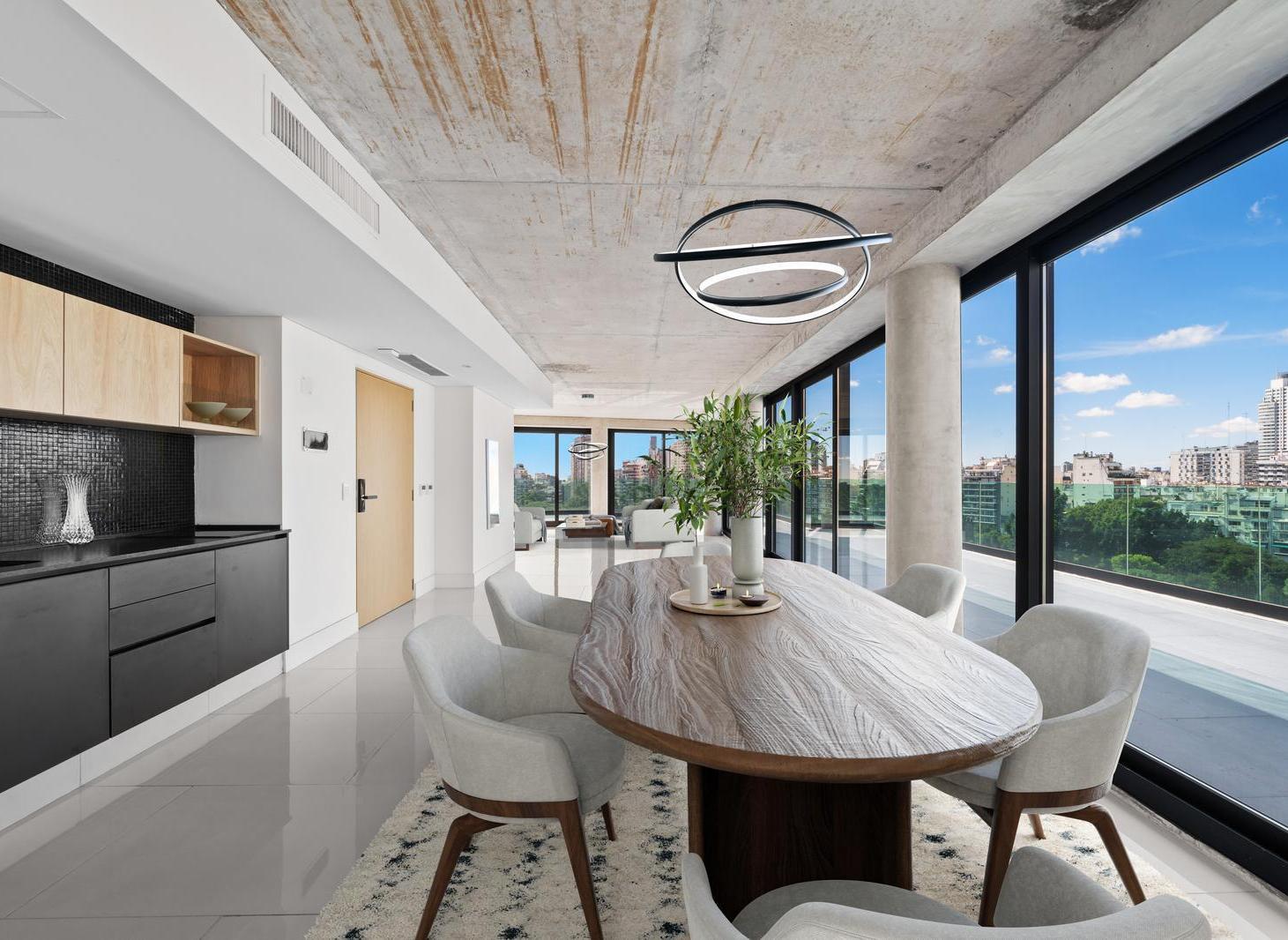Foto de Venta - Penthouse con terraza - vista abierta al rio - 235 M2 - Palermo, imagen 4